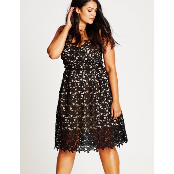 City Chic Dresses & Skirts - City Chic full lace dress!